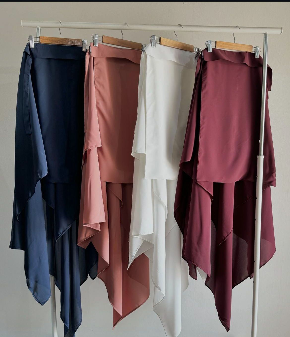 Three Layer Khimar with Niqab Ready to Wear