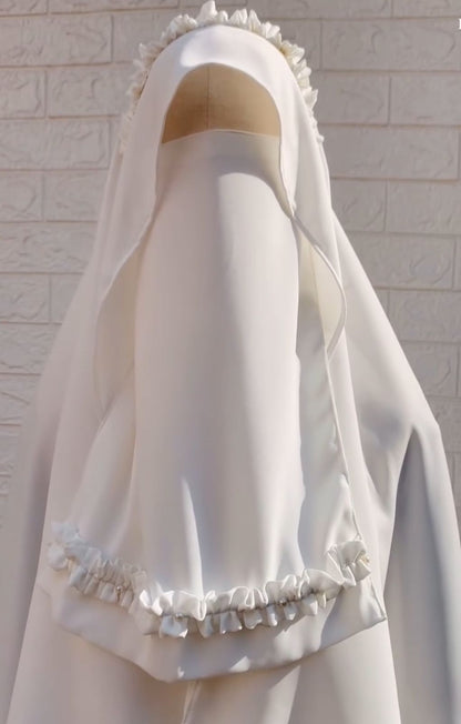 Sale! Elegant Crown Hijab: Timeless Grace & Style
