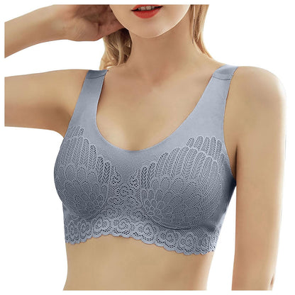 BUY 1 GET 1FEE Women One Piece Wire Free Seamless Underwear Comfortable Sports Bras