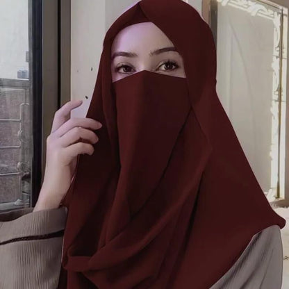 Elegant Misri Hijab – Soft, Lightweight & Comfortable