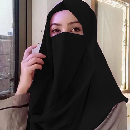 Elegant Misri Hijab – Soft, Lightweight & Comfortable
