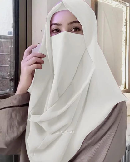 Elegant Misri Hijab – Soft, Lightweight & Comfortable