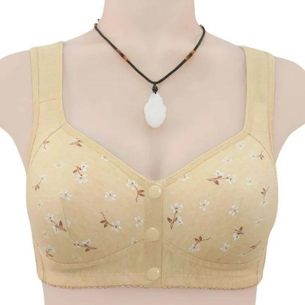Front Open  Padded Bra with button